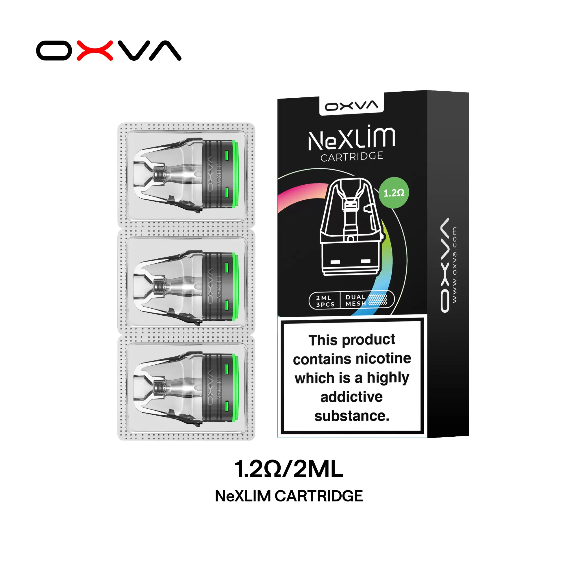 OXVA電子煙-NEXLIM大蠻牛 原廠空煙彈